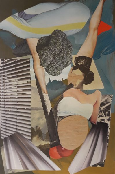 Privatleben, eine Collage von Ricarda Wallhäuser, 2014